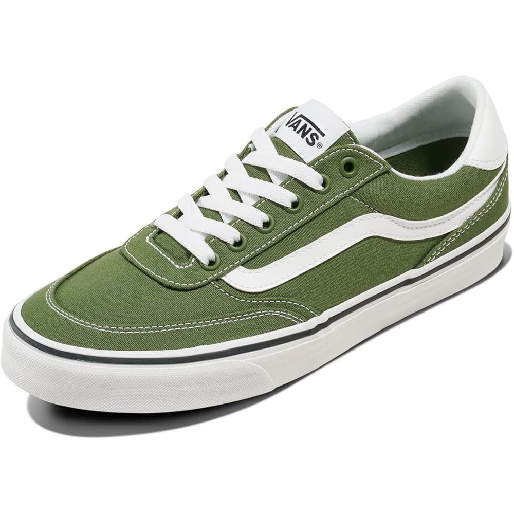 Men's  Canvas Pine Closed Toe Lace-up Rubber Sole Slip Resistant Sneakers